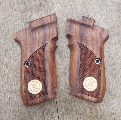 laser cut inlays wood grips